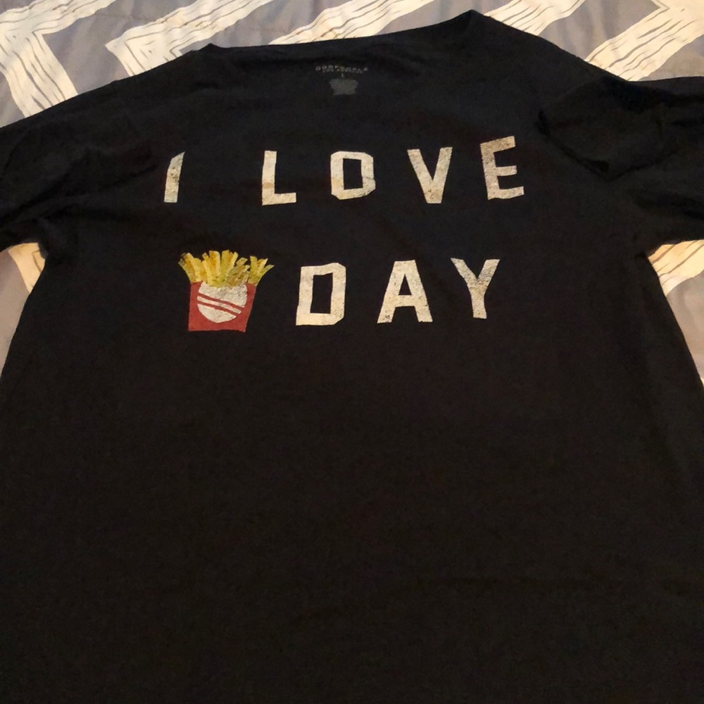 Long Sleeve “I love 🍟 Day” shirt